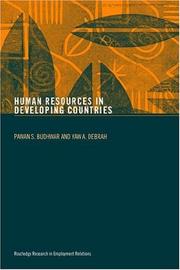 Cover of: Human Resource Management in Developing Countries