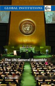 Cover of: U.N. General Assembly | Peterson, M. J.