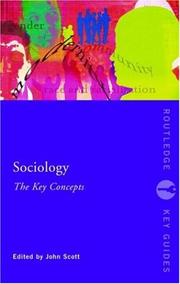 Cover of: Sociology: The Key Concepts (Routledge Key Guides)