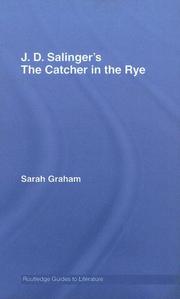 Cover of: J. D. Salinger's The Catcher in the Rye by Sarah Graham