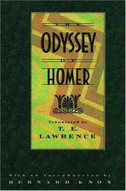 Cover of: The Odyssey of Homer by Όμηρος