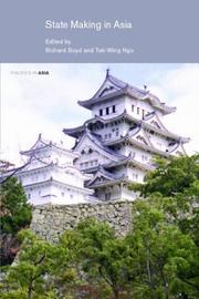 Cover of: State making in Asia