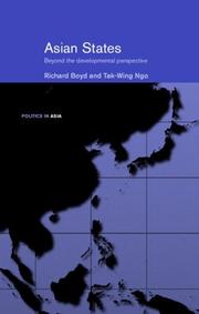 Cover of: Asian States by Richard Boyd