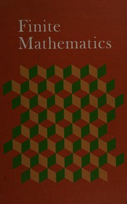 Cover of: Finite mathematics by N. A. Weiss