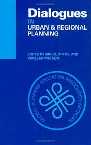 Cover of: Dialogues in urban and regional planning