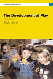 Cover of: The development of play