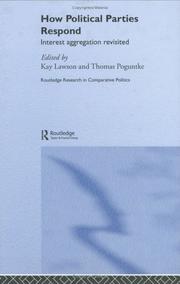 Cover of: How Political Parties Respond to Voters: Interest Aggregation Revisited (Routledge Research in Comparative Politics)