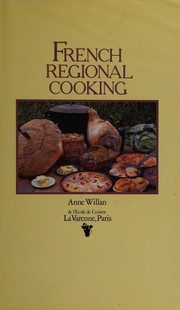 Cover of: French regional cooking