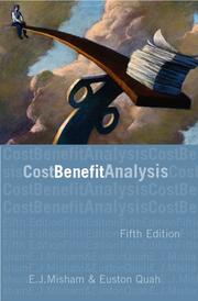 Cover of: Cost Benefit Analysis by E. J. Mishan, Euston Quah