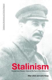 Cover of: Stalinism by Alter L. Litvin