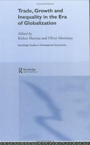 Cover of: Trade, growth and inequality in the era of globalization