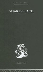 Cover of: Shakespeare by George I Duthie