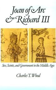 Cover of: Joan of Arc and Richard III by Charles T. Wood
