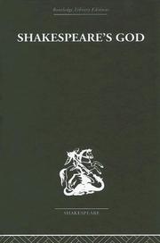 Cover of: Shakespeare's God  The role of religion in the tragedies