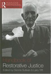 Cover of: The Handbook of Restorative Justice by D Sullivan