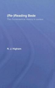 Cover of: Re-Reading Bede: The Historia Ecclisiastica In English History