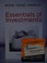 Cover of: Essentials of investments