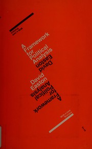 Cover of: Af ramework for political analysis