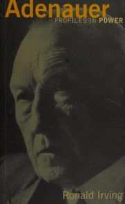 Cover of: Adenauer