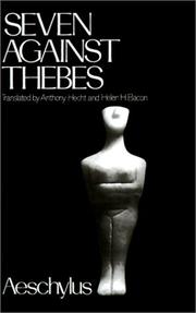 Cover of: Seven against Thebes by Aeschylus