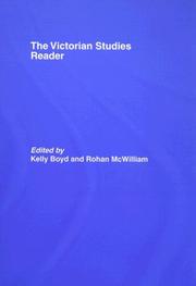 Cover of: The Victorian Studies Reader (Routledge Readers in History) | Boyd/McWilliam