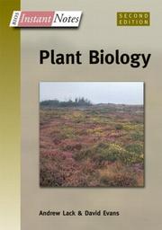 Cover of: Plant biology by Andrew Lack
