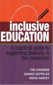 Cover of: Inclusive Education by Tim Loreman