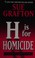 Cover of: "H" is for homicide