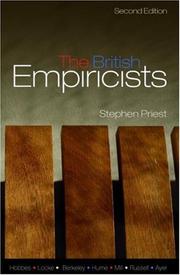 Cover of: The British Empiricists