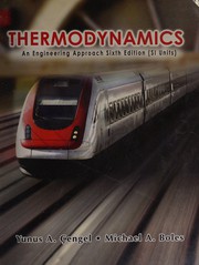 Cover of: Thermodynamics by Yunus A. Çengel