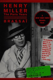 Cover of: Henry Miller: the Paris years