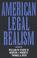 Cover of: American legal realism