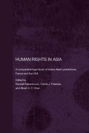 Cover of: Human Rights in Asia by Randall Peerenboom