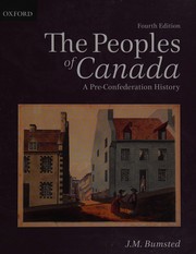 Cover of: Peoples of Canada by J. M. Bumsted