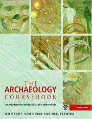 Cover of: The archaeology coursebook: an introduction to study skills, topics, and methods