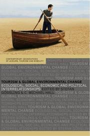 Cover of: Tourism and Global Environmental Change by S. G1ssling