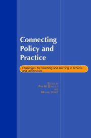 Cover of: Connecting Policy and Practice by P. Denicolo