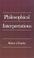 Cover of: Philosophical interpretations