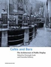 Cafes and Bars by Grafe/Bollerey