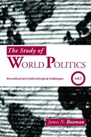 Cover of: The study of word politics