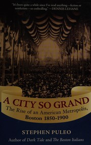 Cover of: A city so grand: the rise of an American metropolis, Boston 1850-1900