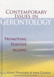 Contemporary Issues in Gerontology by V. Minichiello