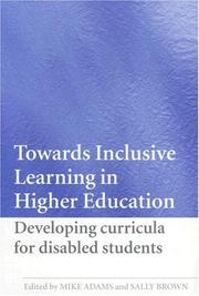 Towards inclusive learning in higher education by Sally Brown