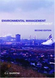 Cover of: Environmental Management for Sustainable Development