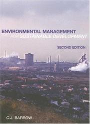 Cover of: Environmental Management for Sustainable Development
