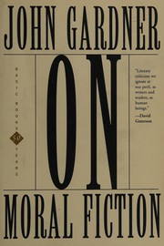 Cover of: On moral fiction