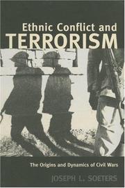 Cover of: Ethnic conflict and terrorism by J. Soeters