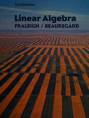 Cover of: Linear algebra by John B. Fraleigh