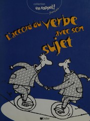 Cover of: L'accord du verbe avec son sujet