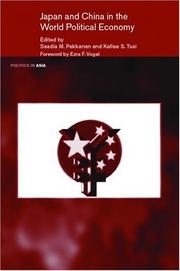 Cover of: Japan and China in the world political economy